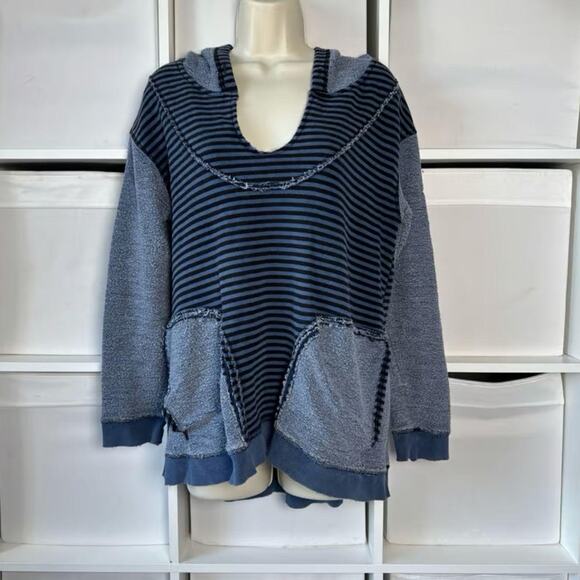 Free People Oversized Hooded Sweater - Picture 1 of 5